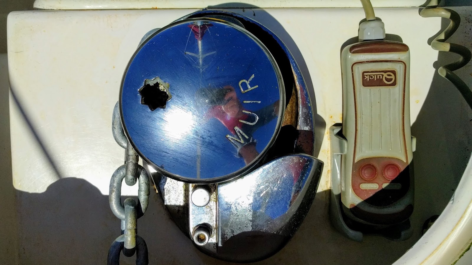 Anchor chain upgrade and windlass maintenance