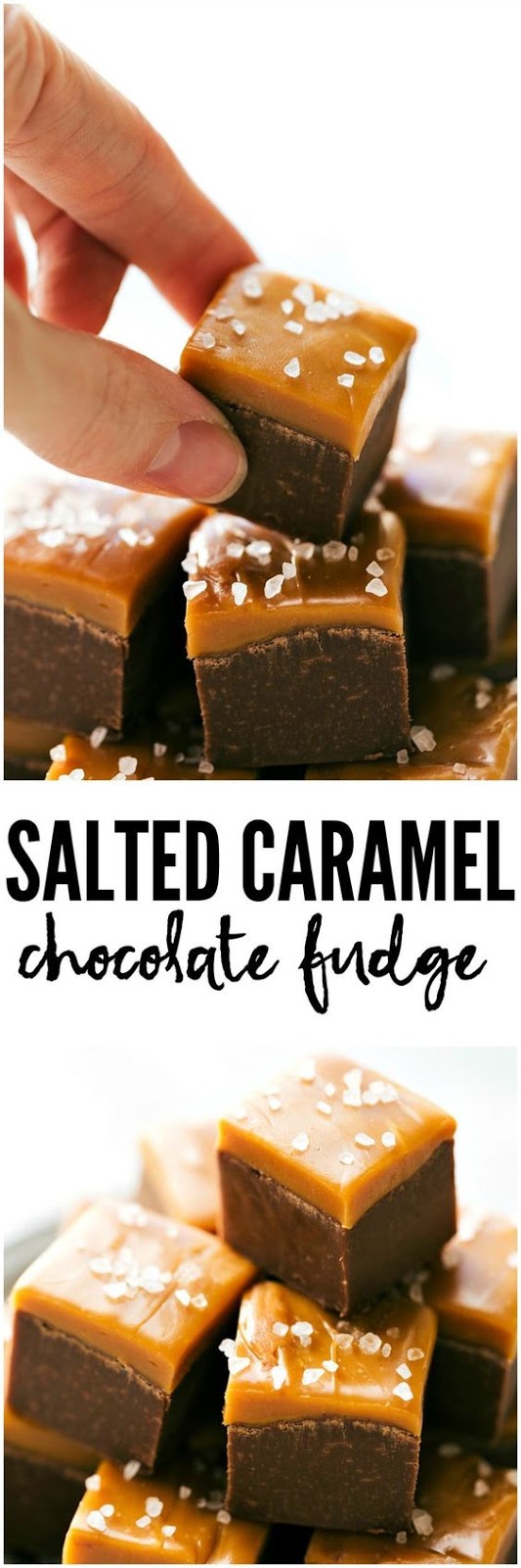 5-ingredient Microwave Caramel Chocolate Fudge Recipe - Girls Dishes