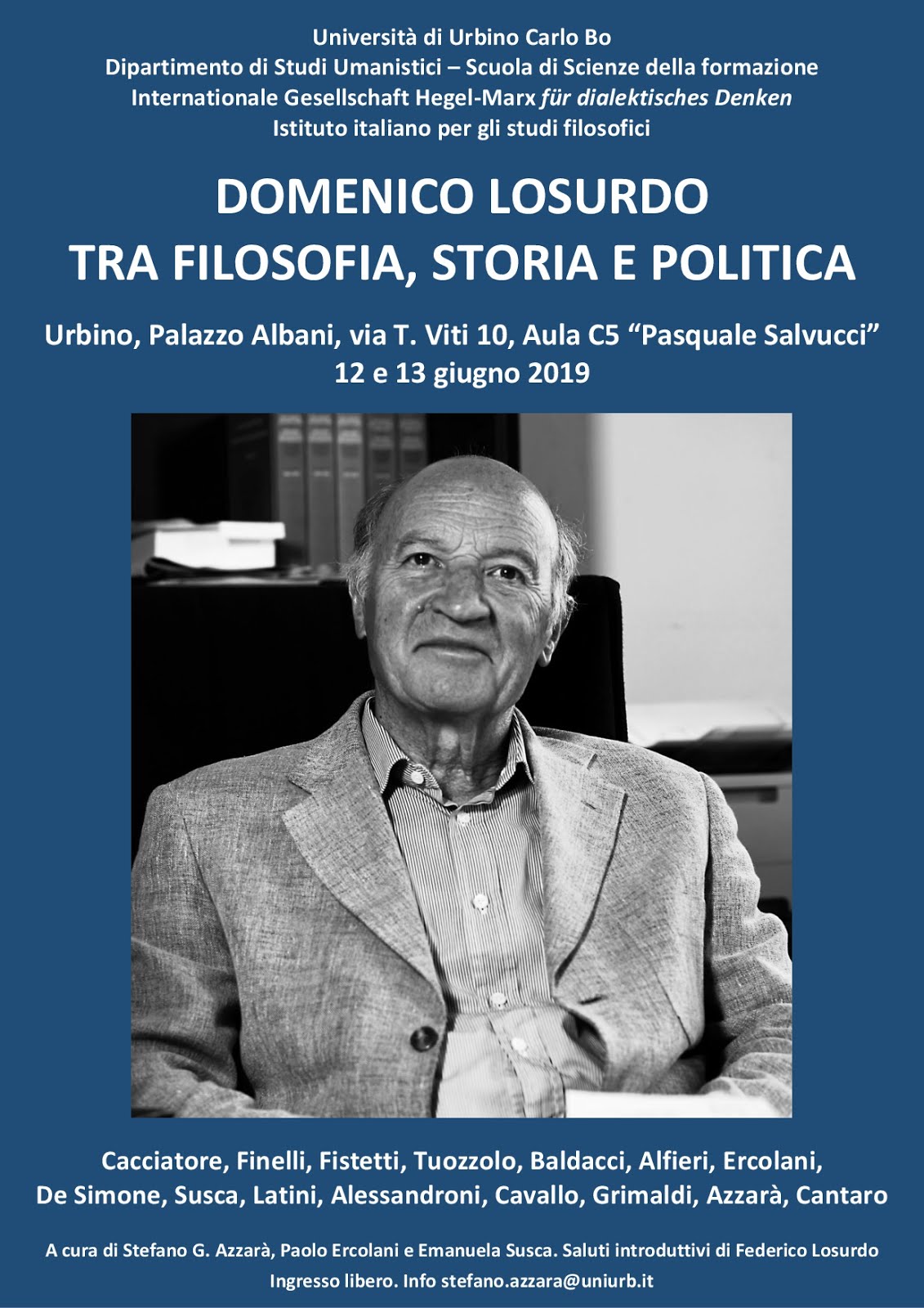 Domenico Losurdo tra filosofia, storia e politica