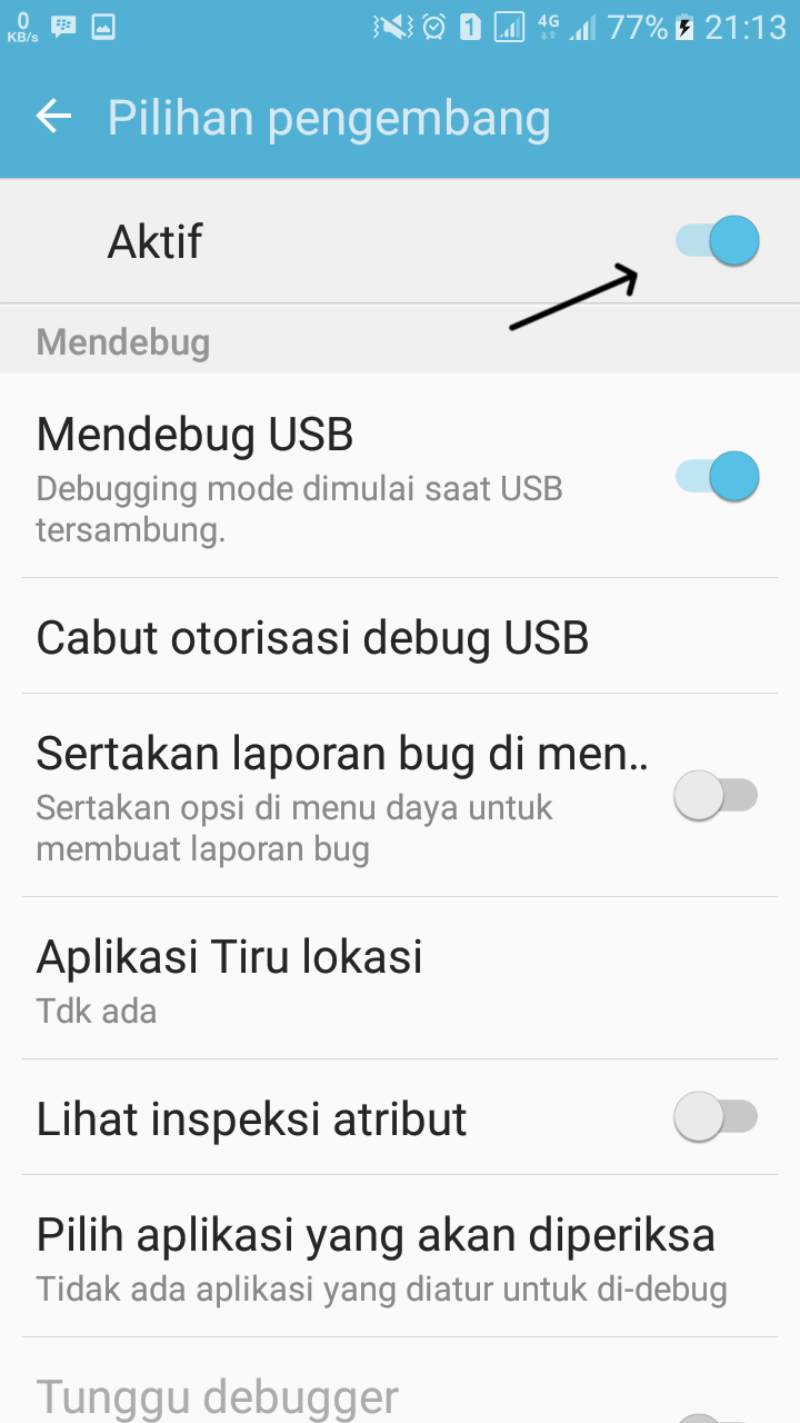 Cara Mengaktifkan USB Debugging Di Android - GatraShare