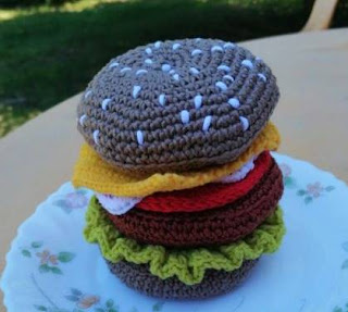 PATRON GRATIS HAMBURGUESA AMIGURUMI 45695