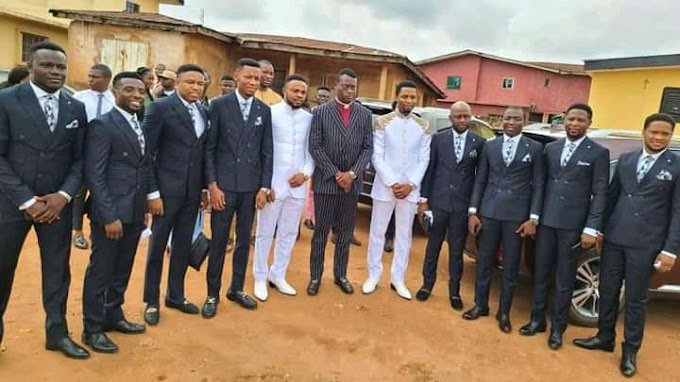THE KIND OF MEN THAT CAME FOR APOSTLE MIKE OROKPOS WEDDING WILL WOW YOU_ [SEE PHOTOS]