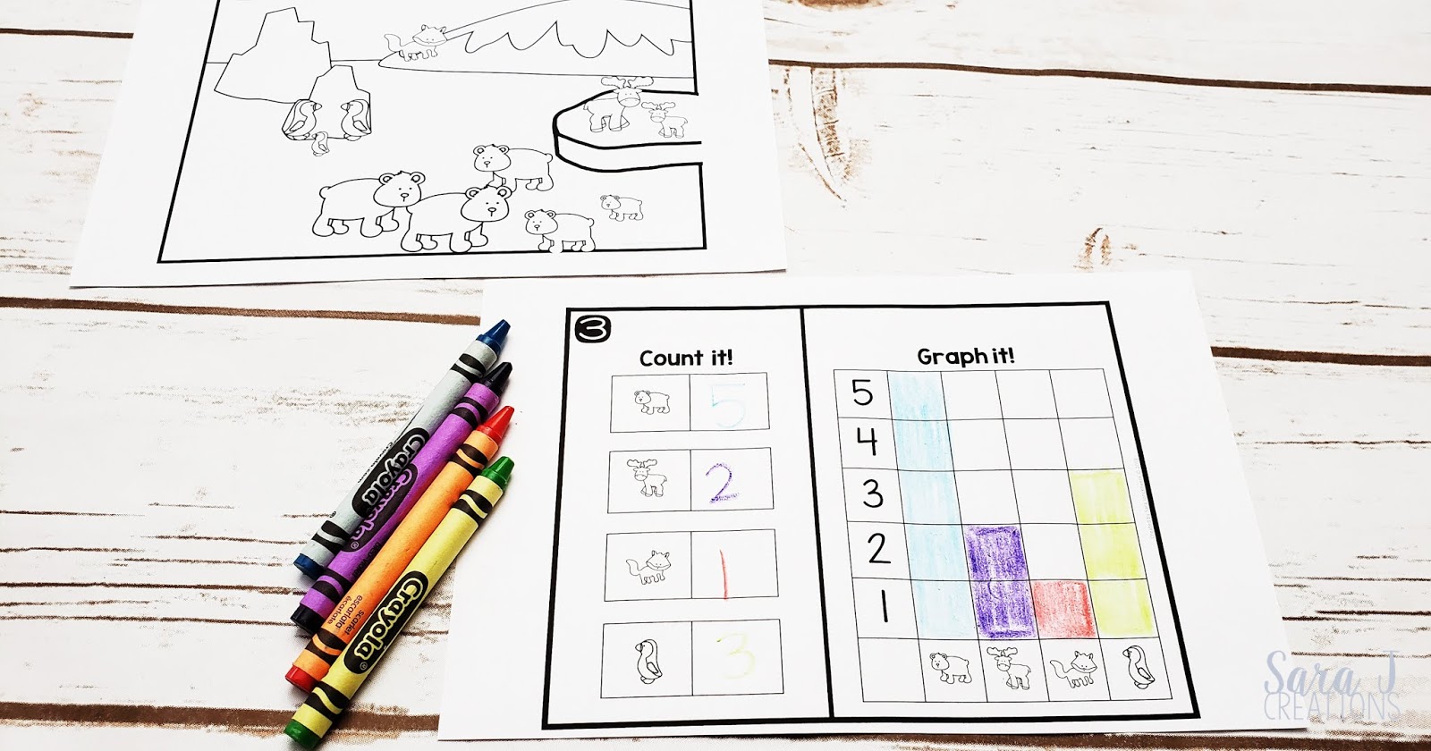  Téléchargez GRATUITEMENT vos activités de comptage et de graphique de Noël et d'hiver. L'ajout parfait à votre leçon de mathématiques préscolaire ou maternelle!