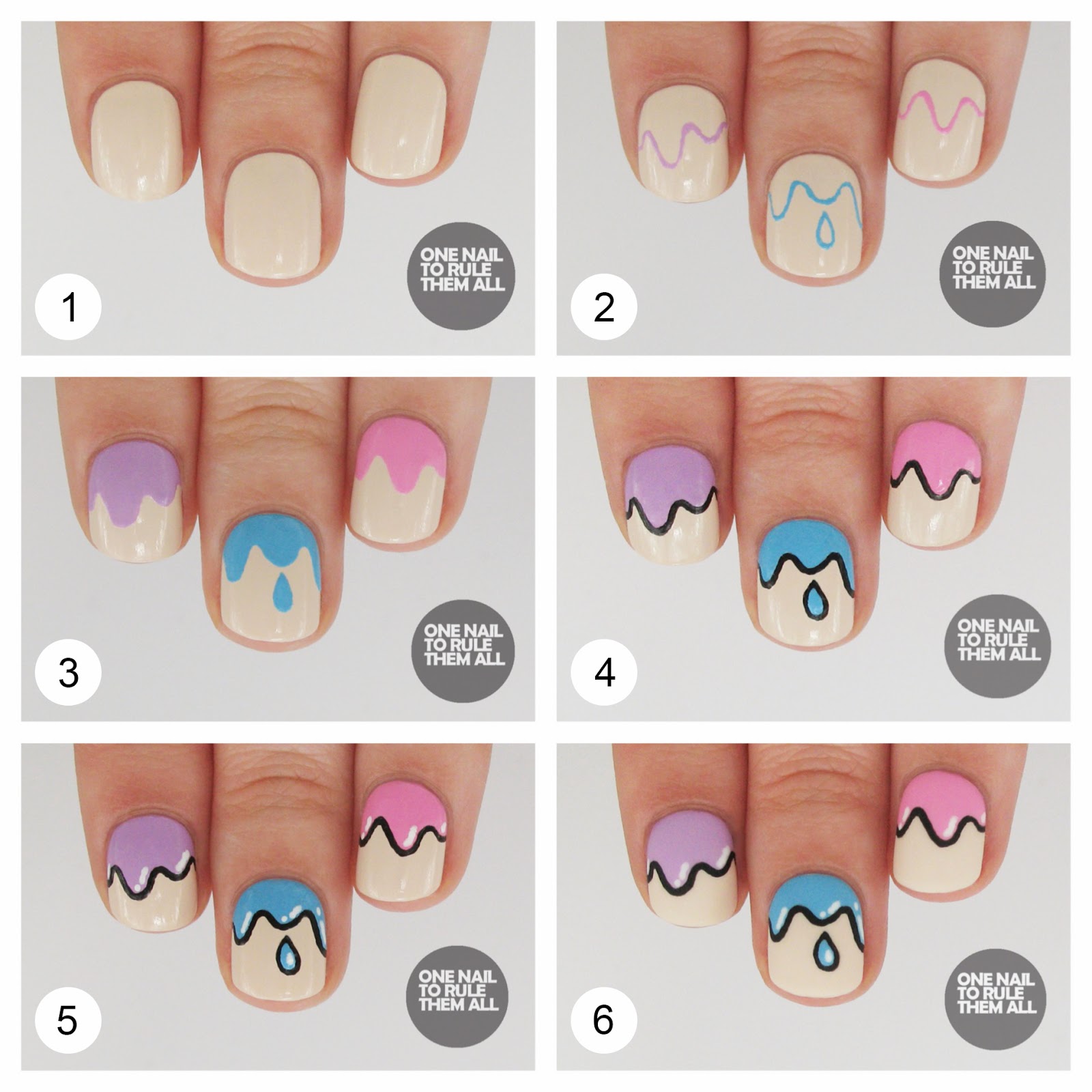 One Nail To Rule Them All: Tutorial Tuesday: Drips