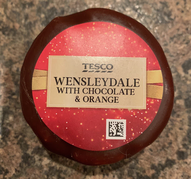 Wensleydale with Chocolate and Orange (Tesco)