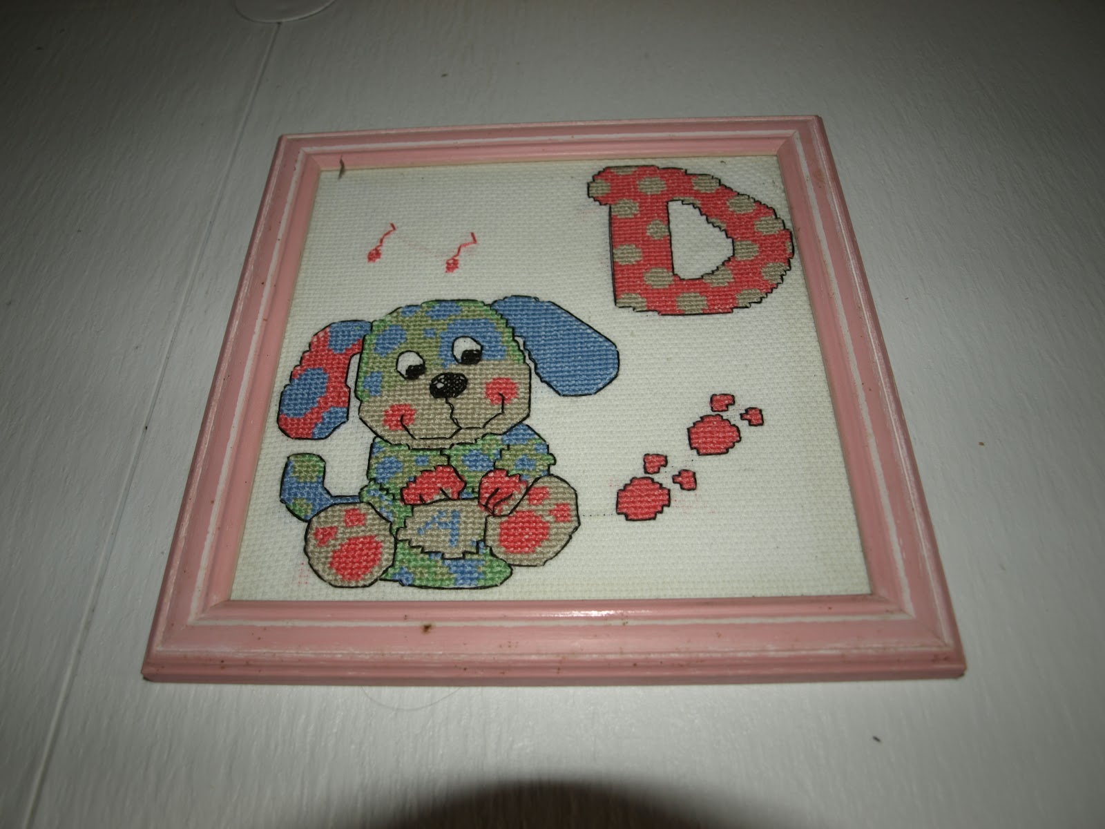 Quadros em ponto cruz e Fada do Lar