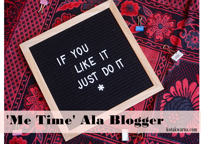 me time ala blogger, flatlay