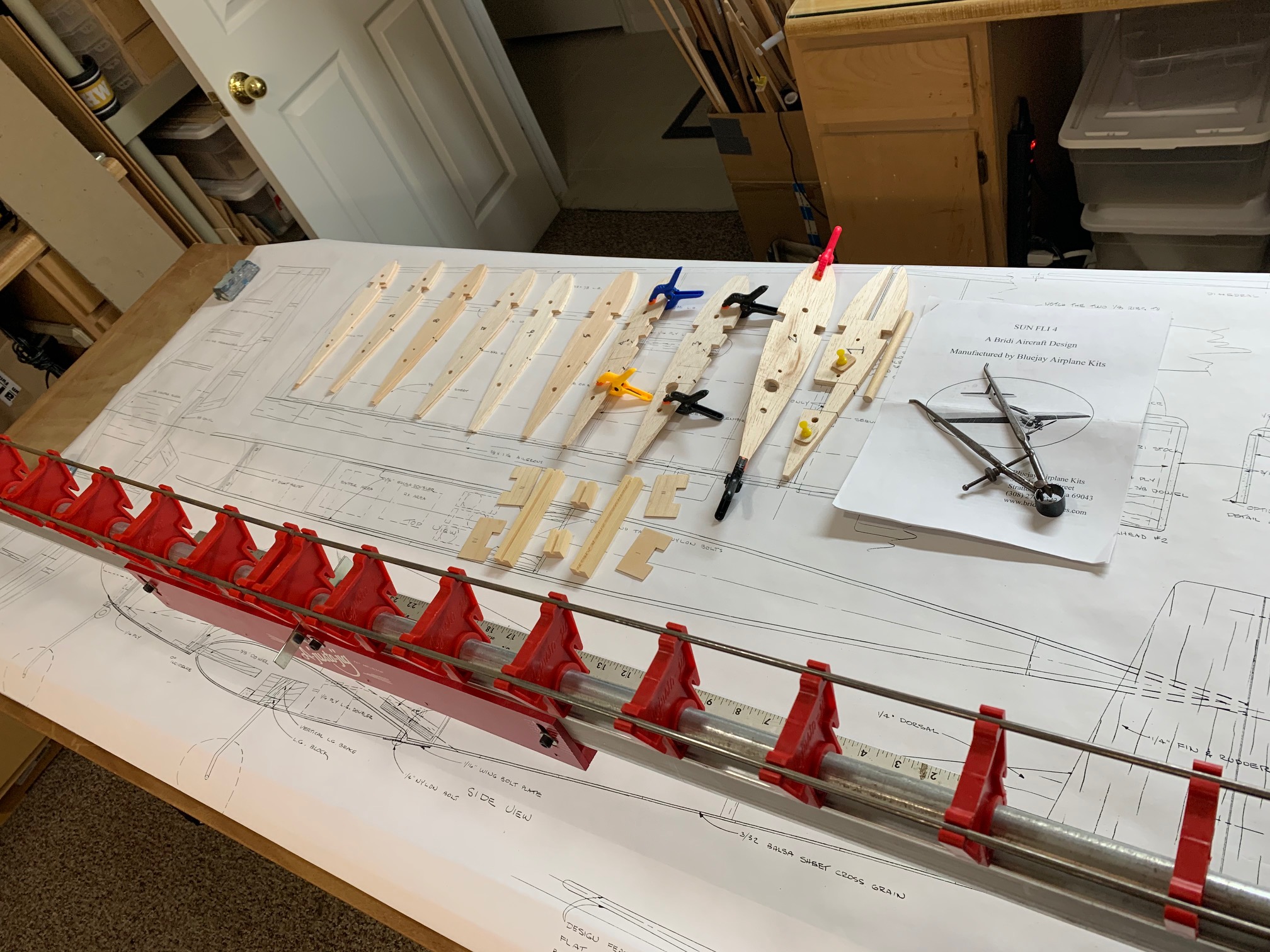 Glen Watson's Precision RC Aerobatics Blog Sun Fli4 IV wing construction