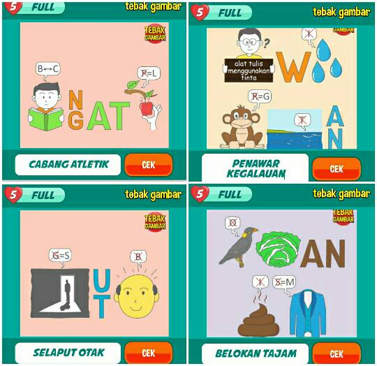 Kunci Jawaban Tebak Gambar Level 1 43 Beserta Gambarnya