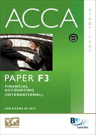 Acca Paper F3 Financial Accounting Study Text Free