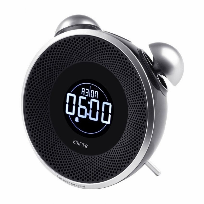 Price and Specification of Edifier MF240 Tick Tock MP3 Alarm Clock Black