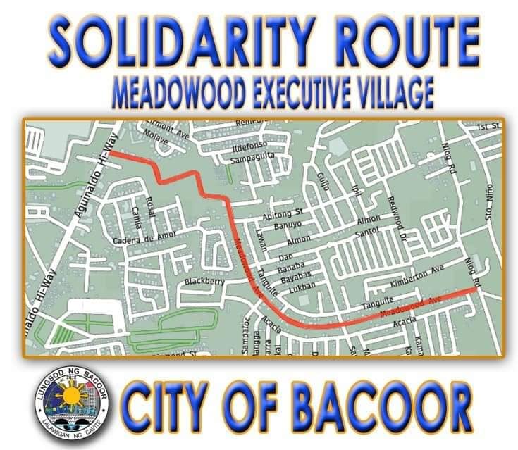 Meadowood Executive Village Map A Guide To Solidarity Route Sticker