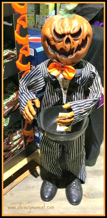 A Pumpkin Goblin Gave Me Quite a Fright! | the most - - of every moment