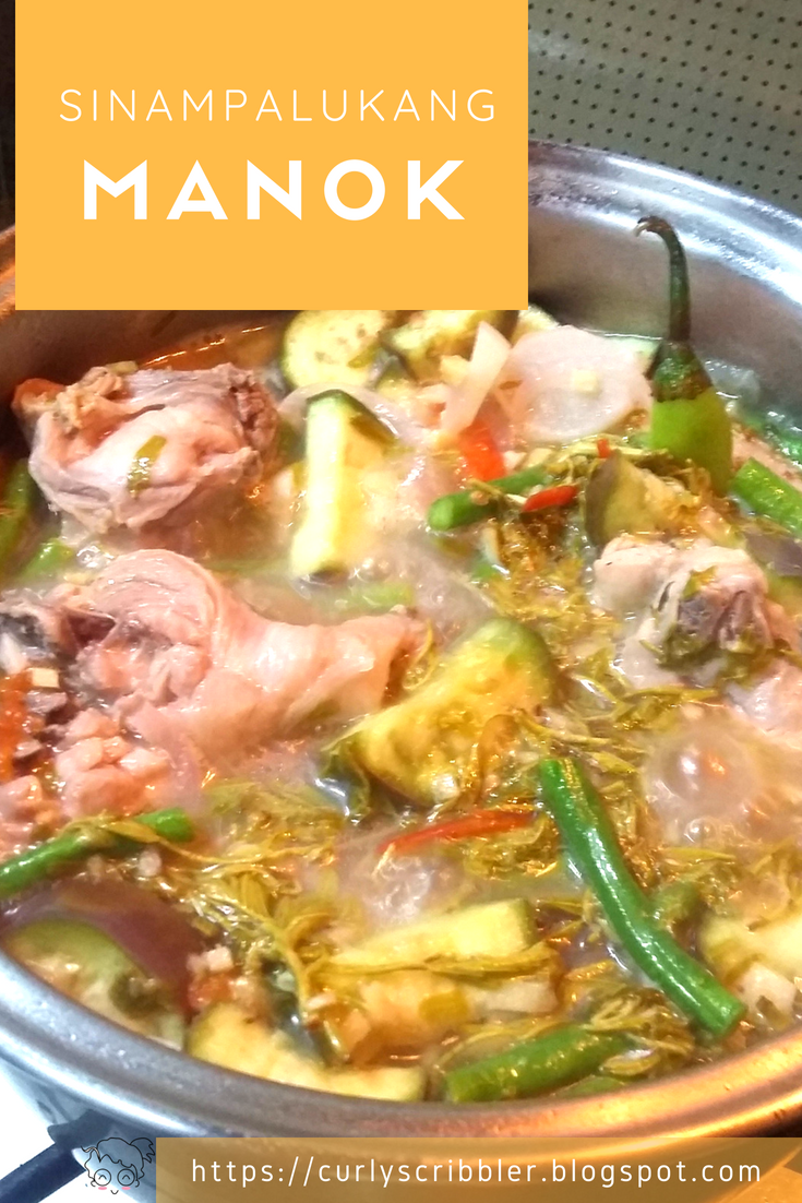 Recipe Sinampalukang Manok (using vinegar)