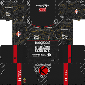 Bali United 2020 Kit - Dream League Soccer Kits