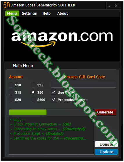 $100 amazon gift card generator