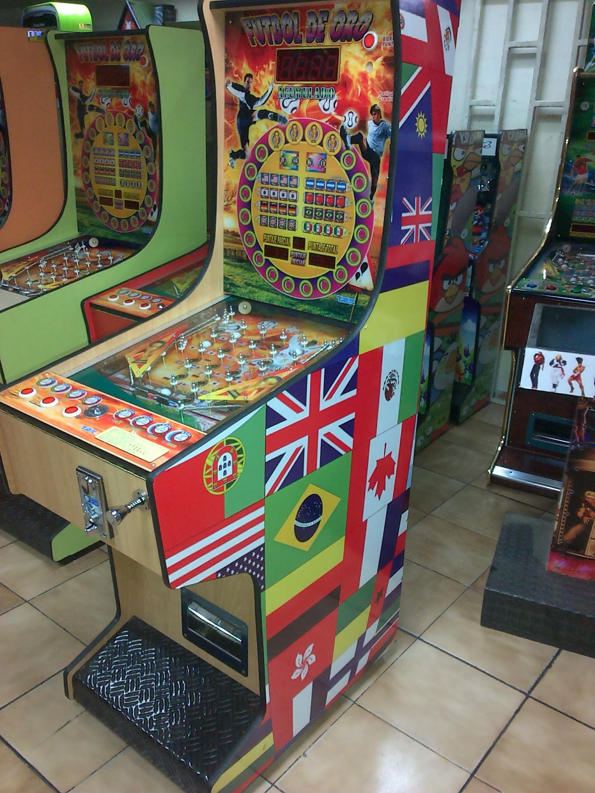 Maquinas pimball 6 bolas Venta de maquinas pinball 6 bolas taiwanesa