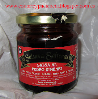 Pimientos asados en salsa al Pedro Ximénez