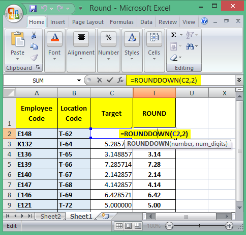 Формула округл. Функция Round в excel. Формула Round в excel. Формула округления в эксель. Функция округления в эксель.