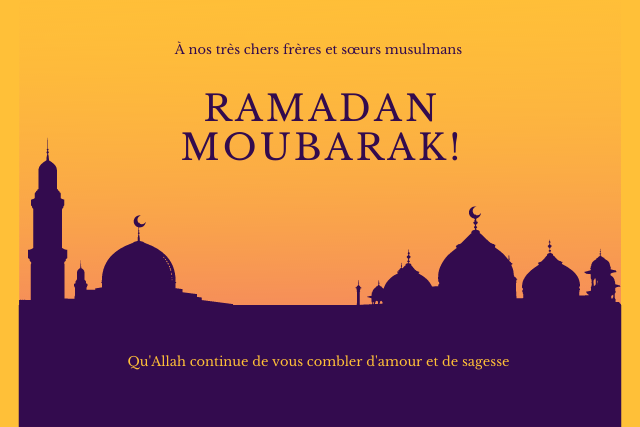 Message pour souhaiter un bon ramadan 2023