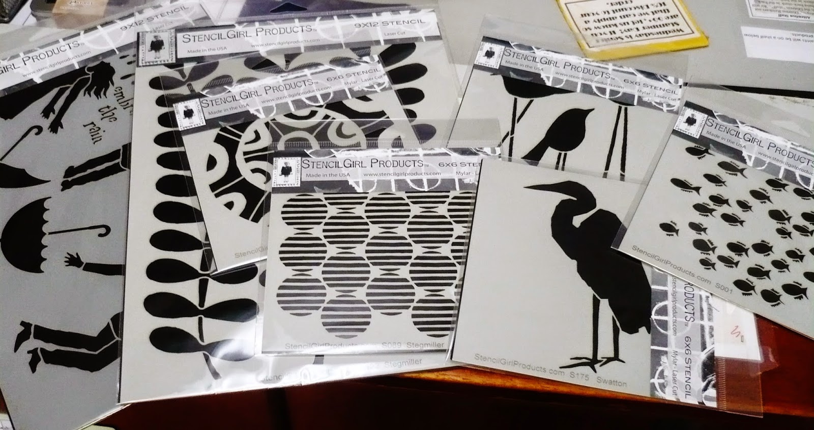 Angela's Happy Stamper Stencil Girl Stencils