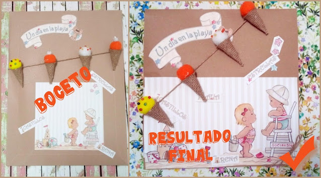 envoltorio con helados