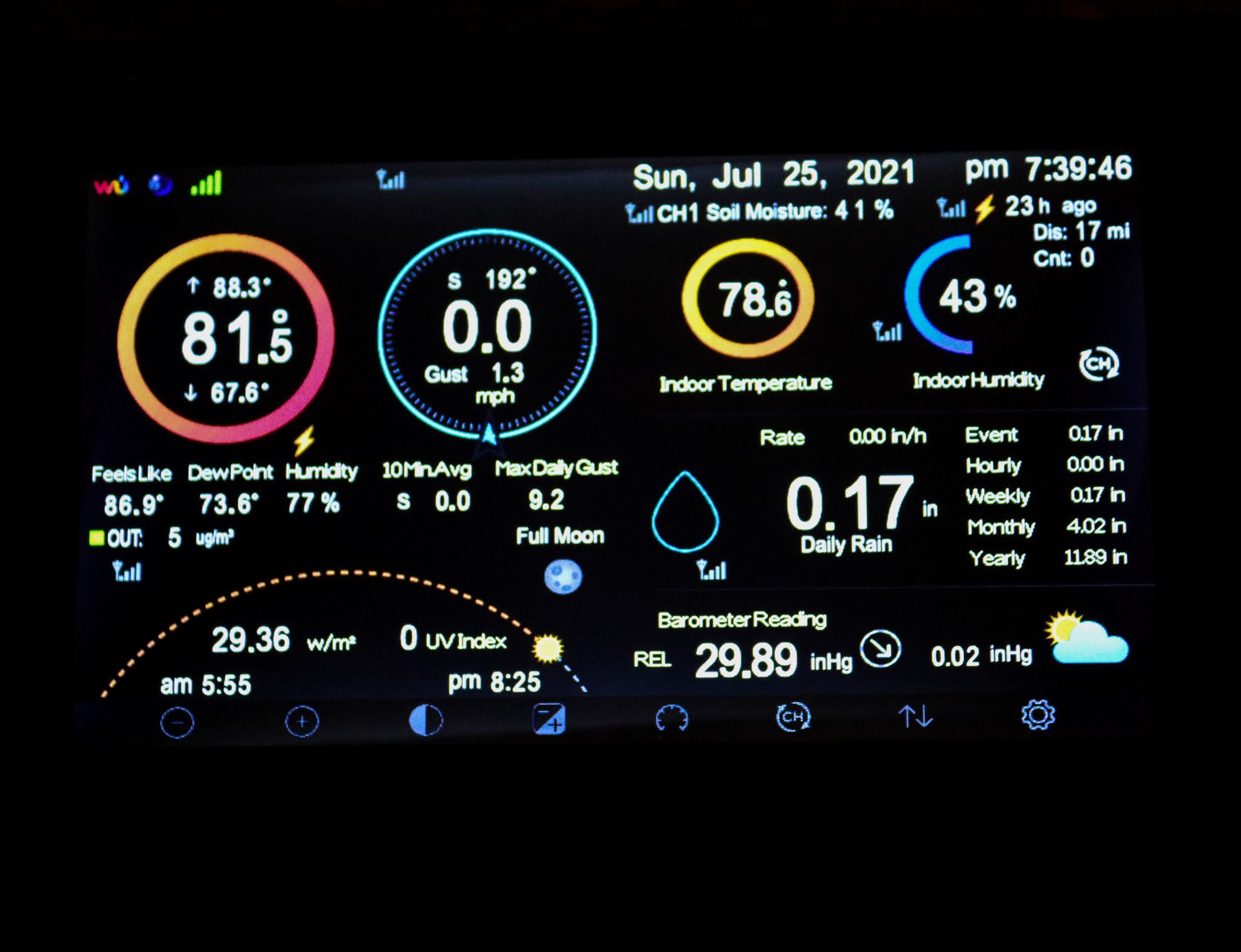 Dave's Horizons Ambient Weather WS 5000 Weather Station (Updated with