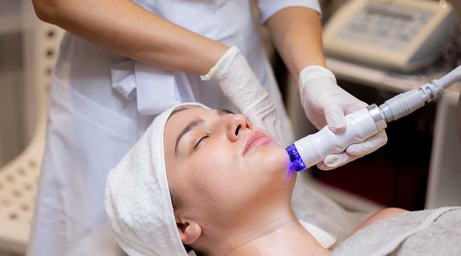 health benefits advantages galvanic facial skin treatment beauty salon spa