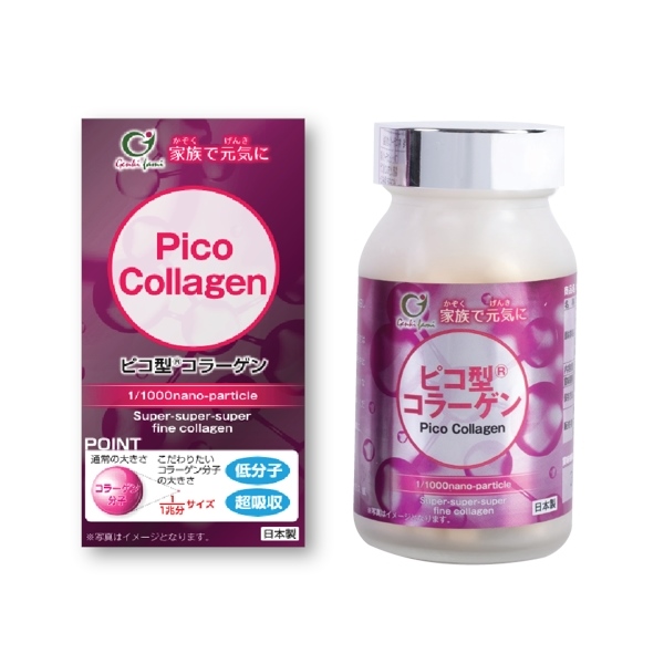 Viên uống bổ sung collagen ngừa lão hóa da Pico Collagen (lọ 180 viên)