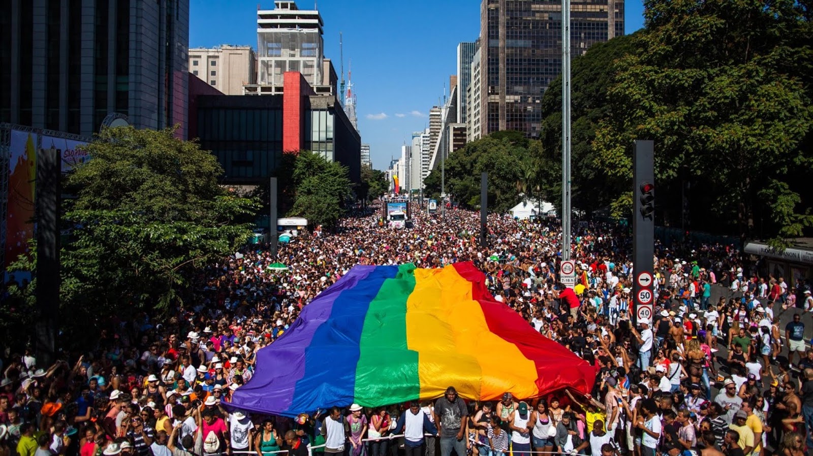 Ben Aquila's blog Massive crowds gather for Brazil's Pride Parade
