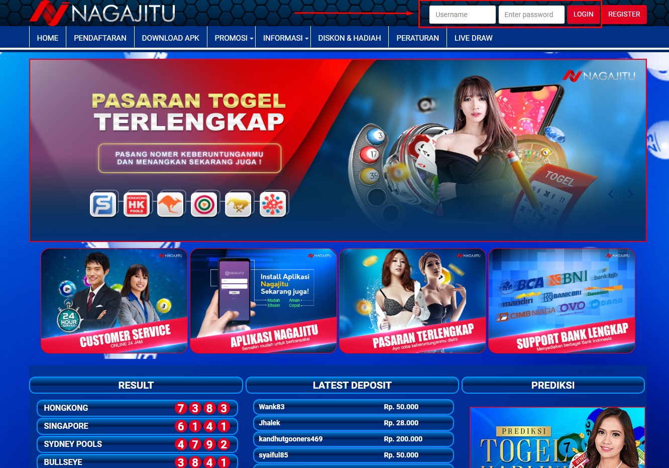CARA BERMAIN DI WEBSITE NAGAJITU