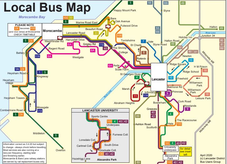 Lancaster District Bus Users' Group Keeping Up With The Times