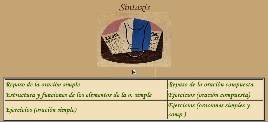 SINTAXIS