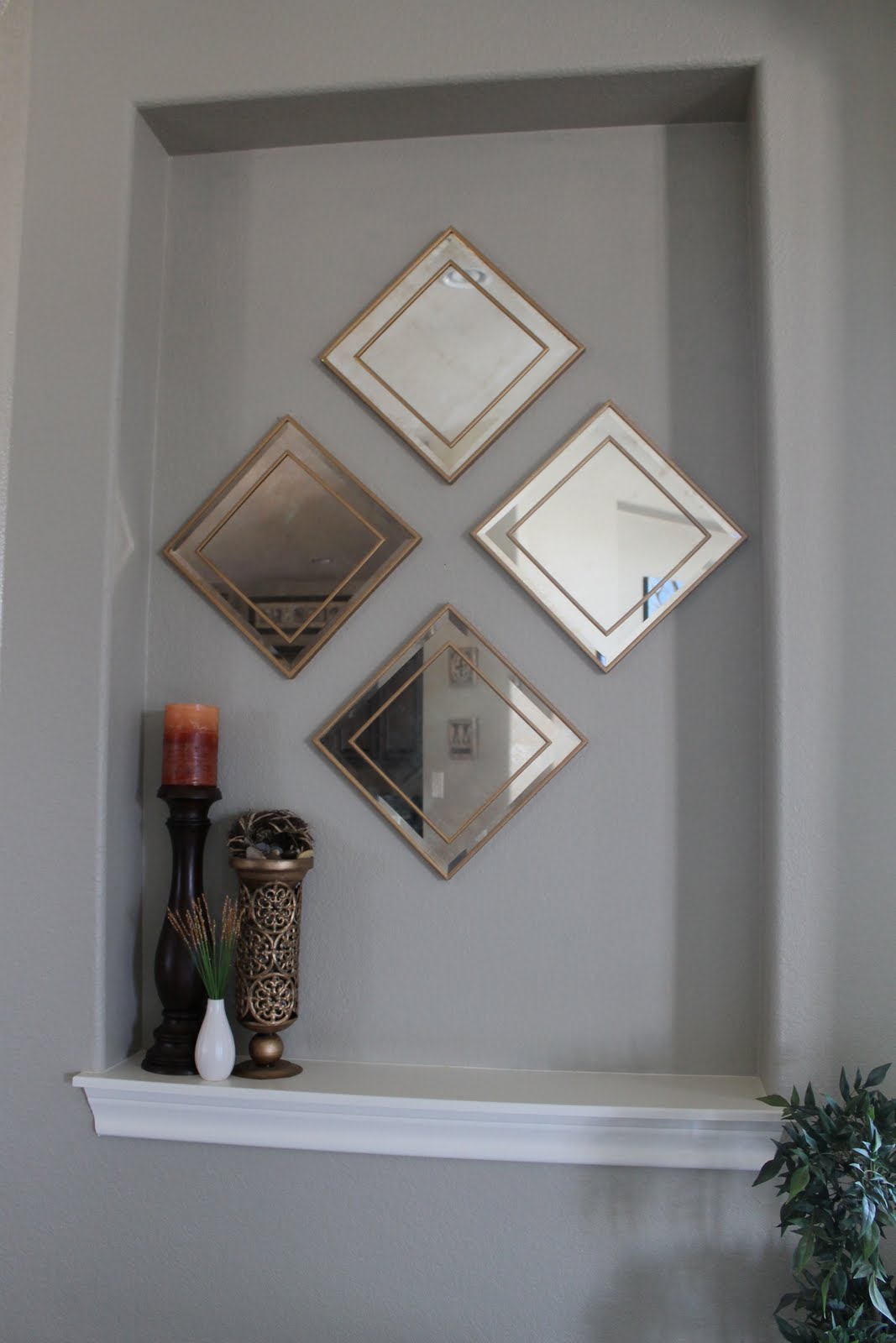 Make Them Wonder Goodwill Mirrors meet Rub 'n Buff