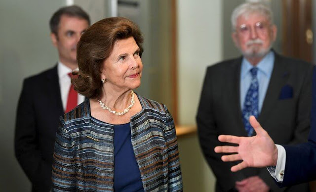 King Carl Gustaf, Queen Silvia and the Speaker of the Riksdag, Andreas Norlén