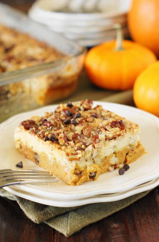 Chocolate Chip Pumpkin Dump Cake The Kitchen is My Playground