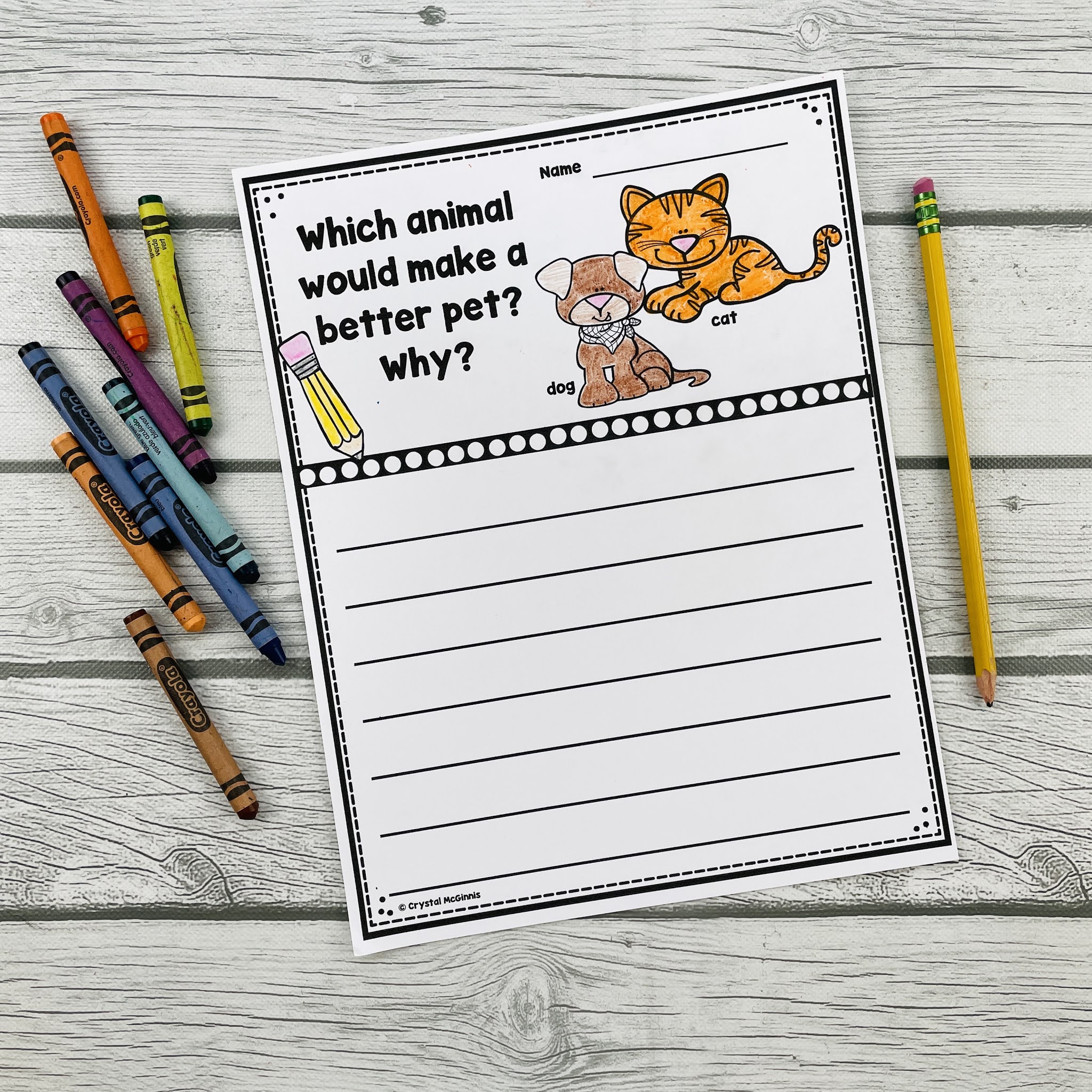 20 Opinion Writing Prompts for New Writers | Mrs. McGinnis' Little Zizzers