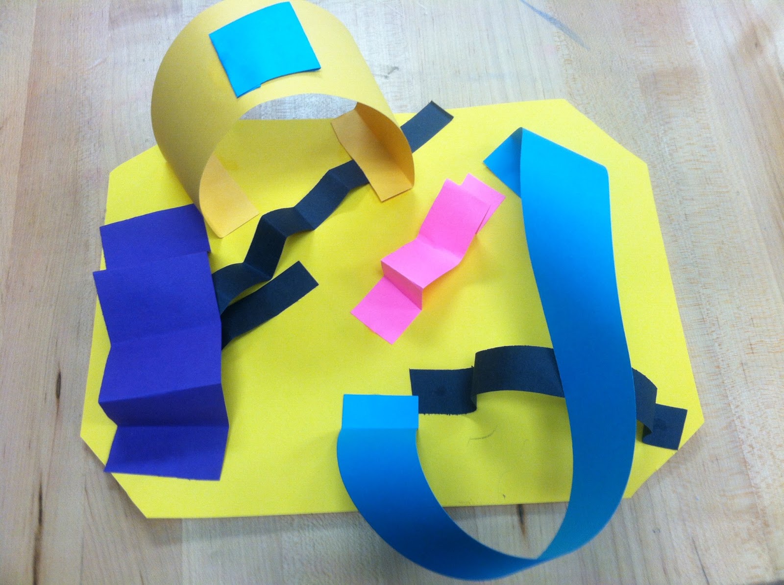 Hedke Art Room Kindergarten Paper Sculptures