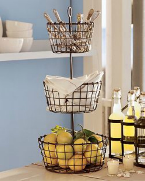 Our Home Away From Home TIERED BASKETS