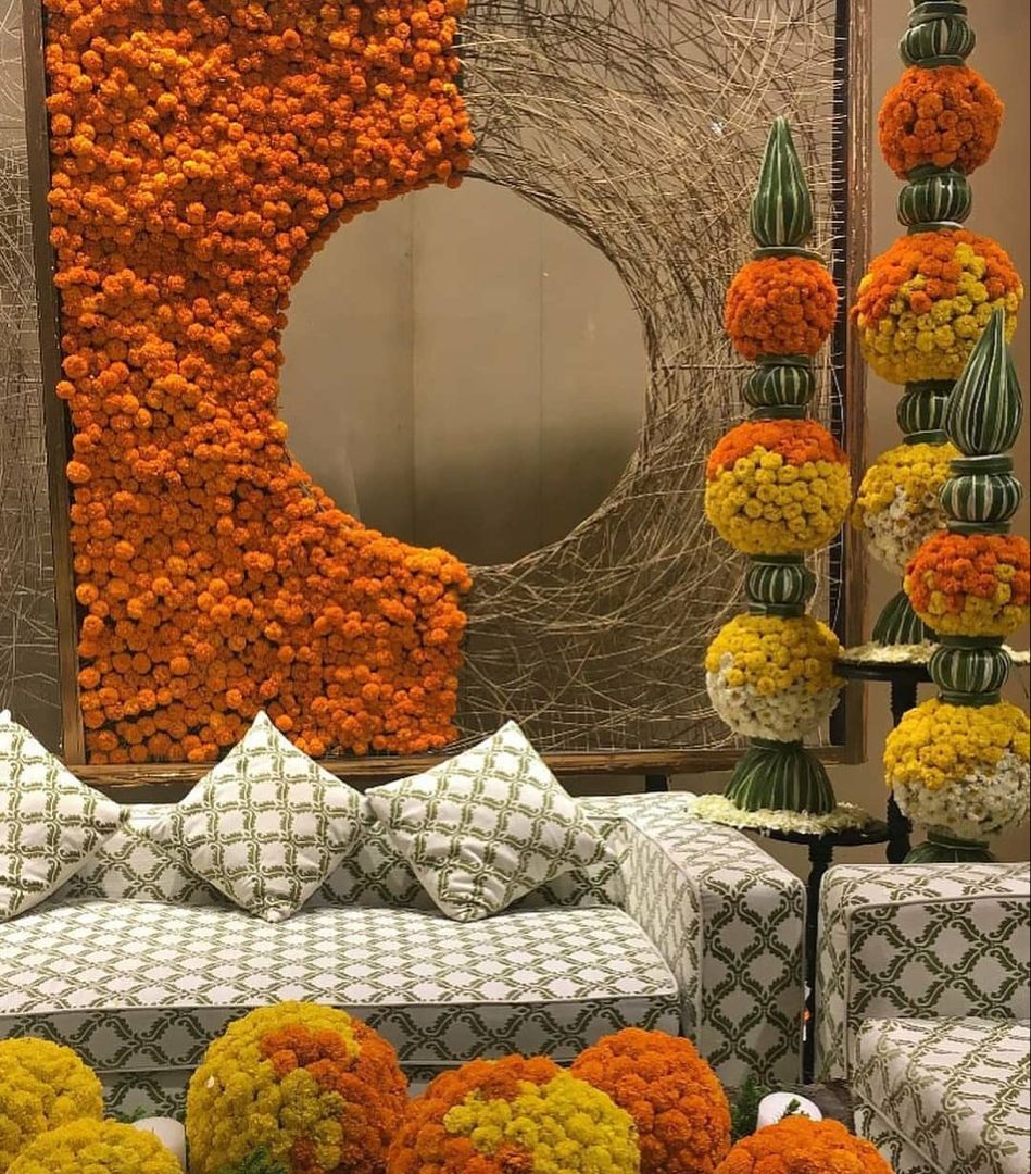 270+ Innovative Ganpati Decoration Ideas for Home (2021) Pattern and