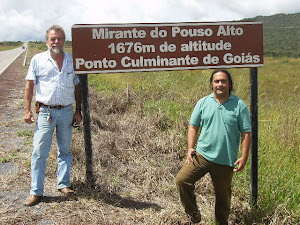 No ponto mais alto do Goiás.