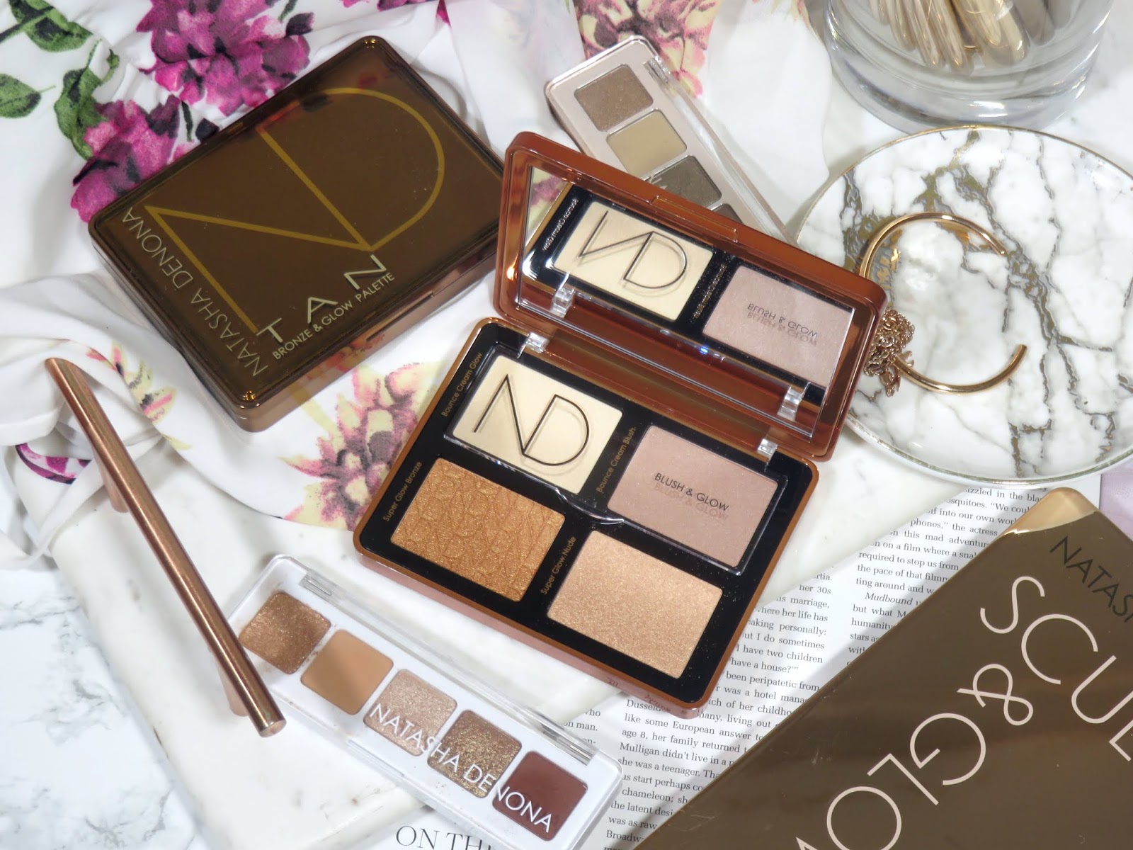  Review Natasha Denona Bronze Face Glow Palette PRETTY IS MY
