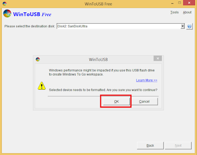 Cara Install Windows ke Dalam USB FlashDisk atau Harddisk Eksternal