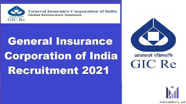 GIC Insurance Various Post Online Form 2021