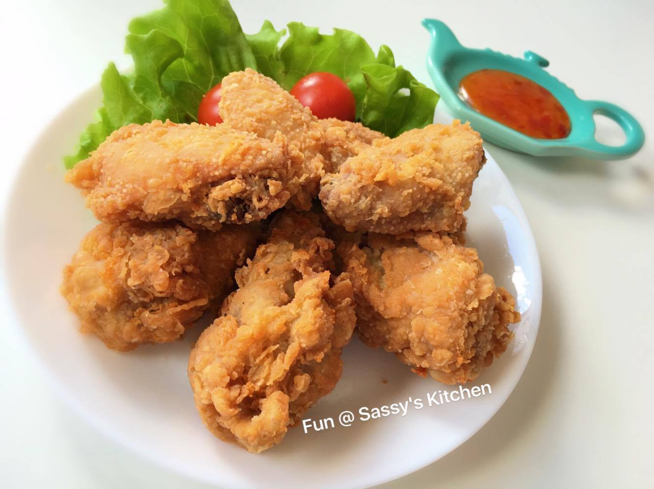 Plate & Palate Crispy Deep Fried Wings by Angela Seah Thulin