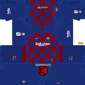 F.C. Barcelona 2019/2020 Nike Kit - Dream League Soccer Kits