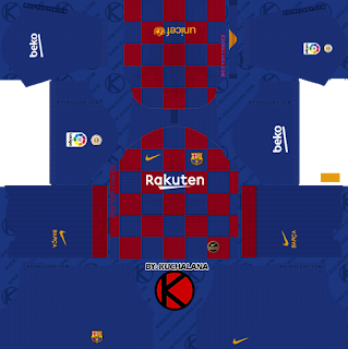 barcelona kit in dream league