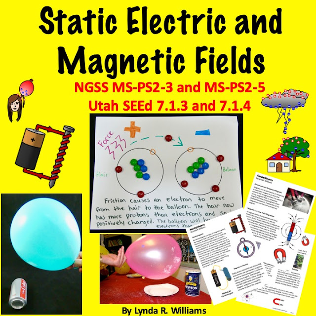 Static Electric and Fields Middle School Teaching Science with Lynda R. Williams