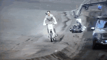 El accidente en moto de Tom Cruise en el rodaje de Oblivion