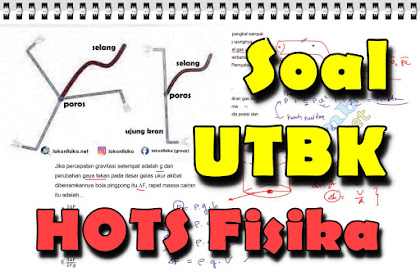 Soal Fluida (Tekanan Hidrostatis, Bernoulli, Debit Aliran) - Soal UTBK 2019 - TKA Fisika